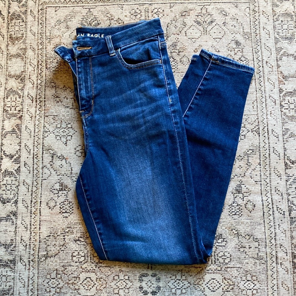 American Eagle curvy high rise jegging
